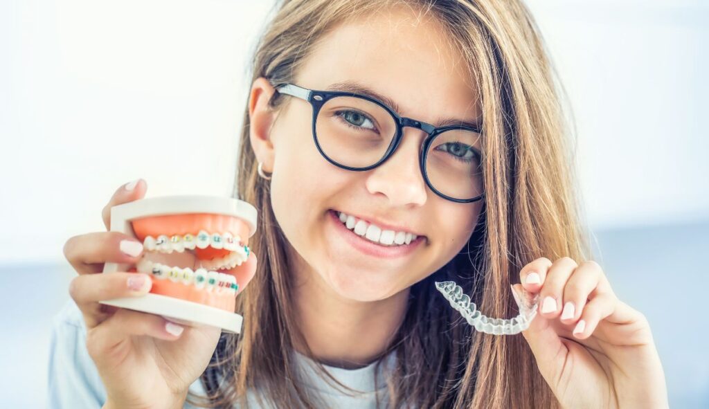 orthodontics - clear aligners and fixed orthodontic brackets